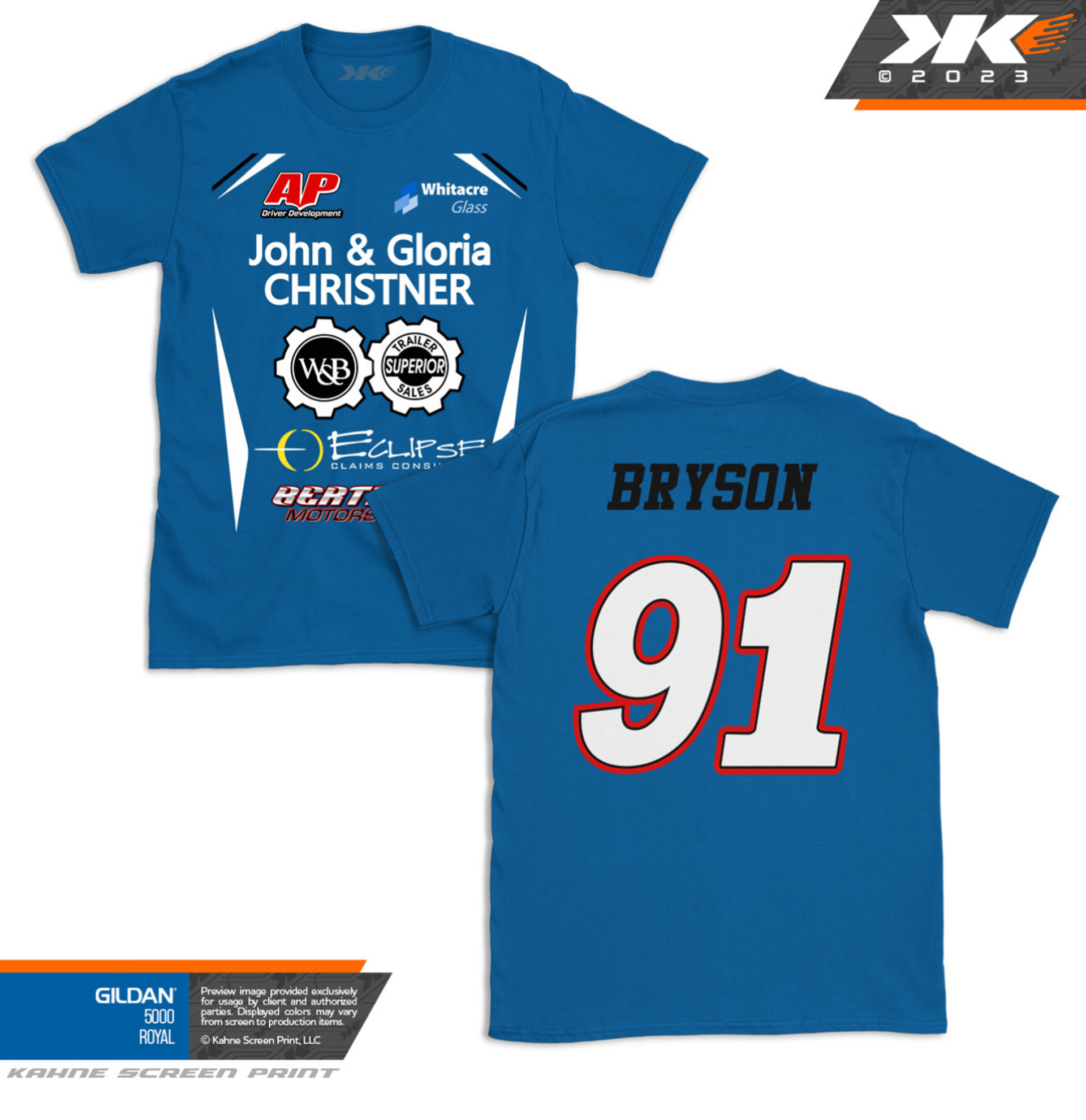 Chili Bowl 2024 Crew Shirt (Bryson) Sammy Swindell Racing